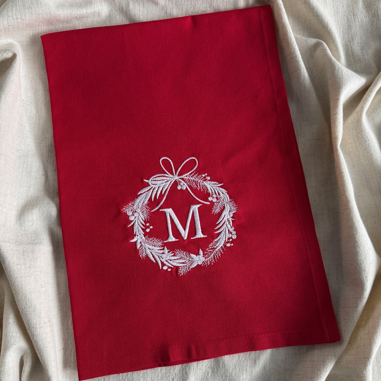 Winterliches Monogramm