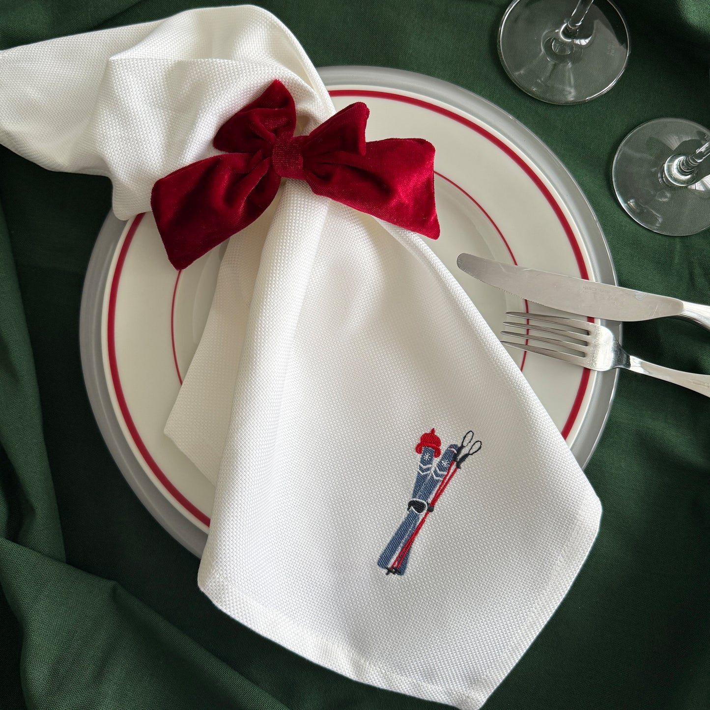 Servietten-Set "Schneefreude"