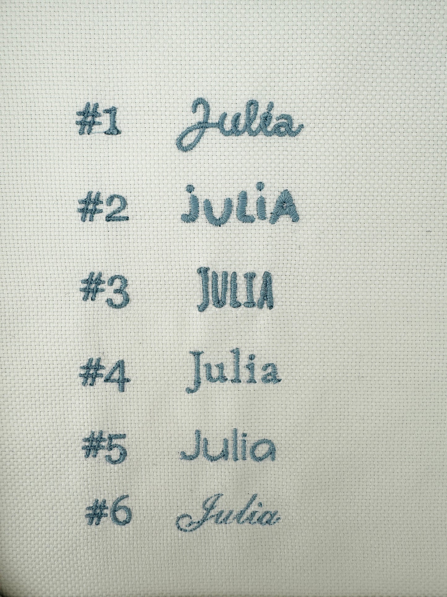 Leinenserviette "Schrift No.4"
