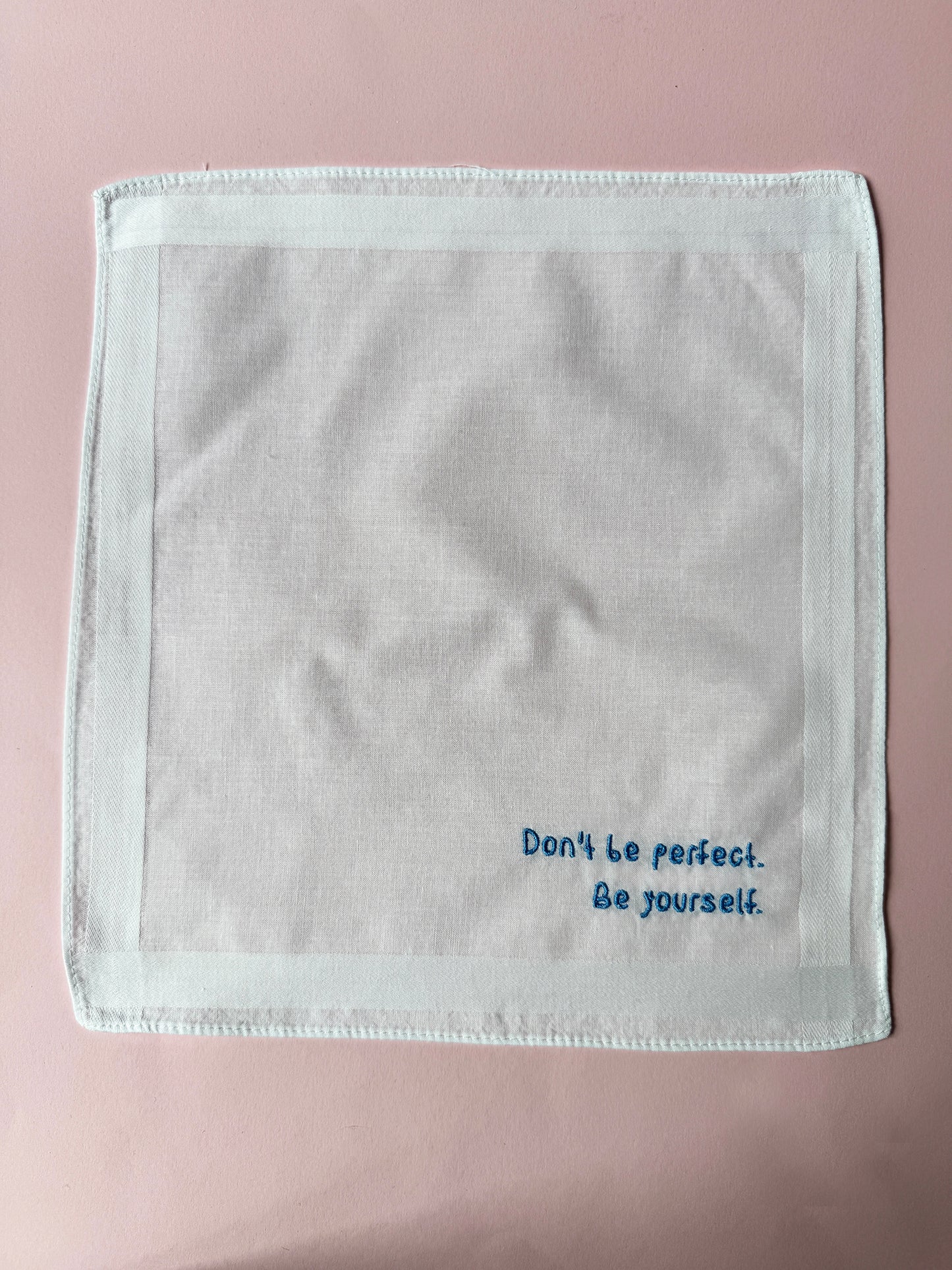 Don't be perfect. Be yourself.