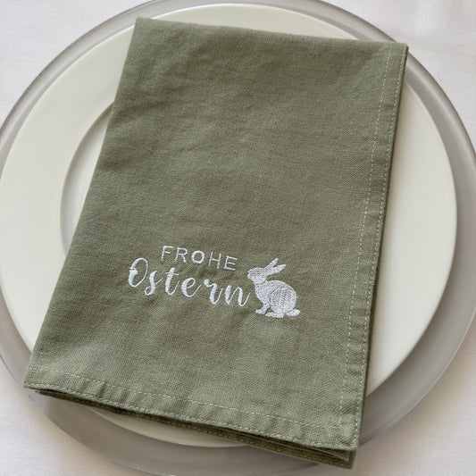 Servietten-Set "Frohe Ostern" (4 Stk.)