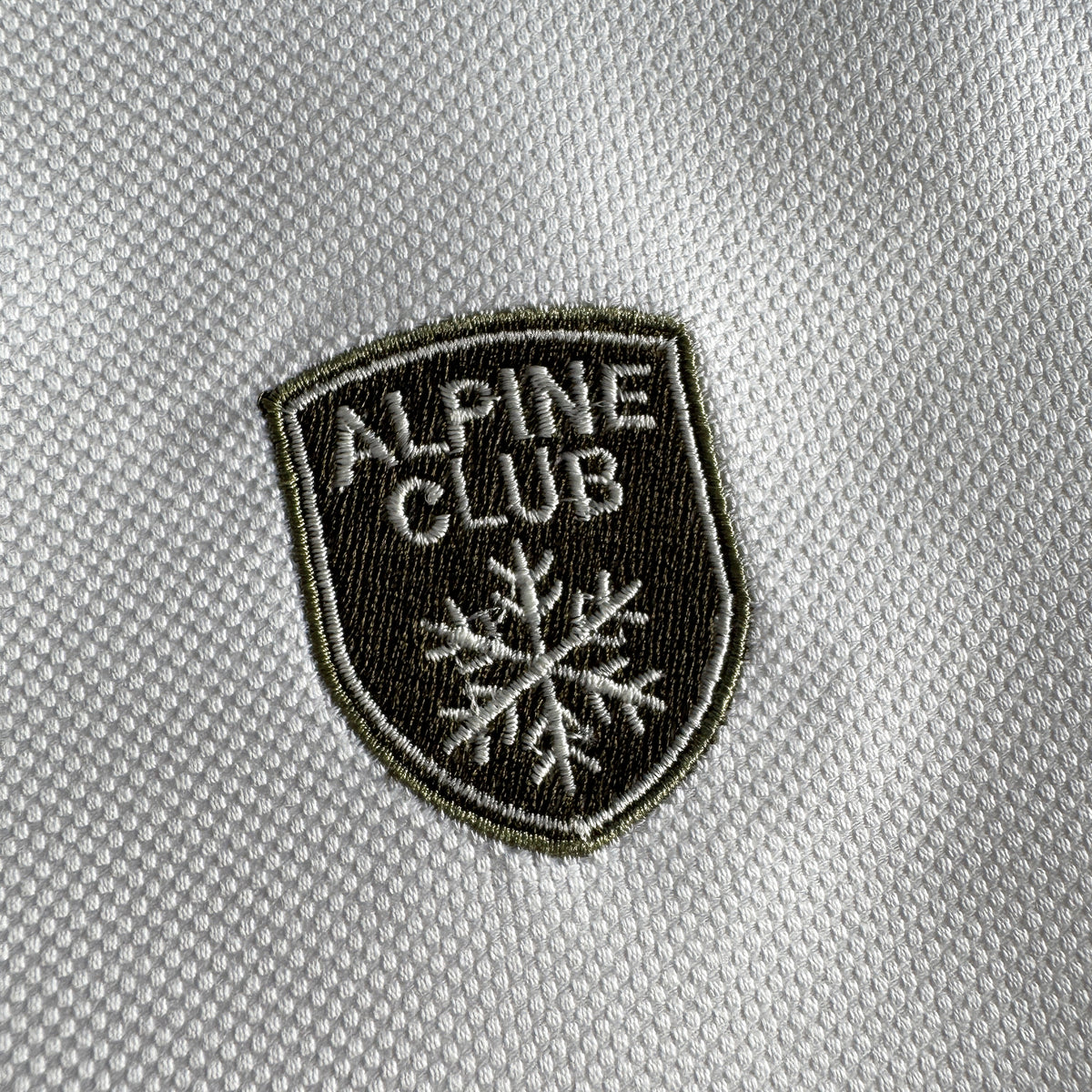 ALPINE CLUB – Besticktes Winter-Serviettenset, 4er-Set Grün
