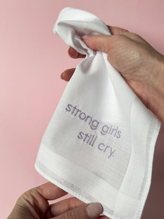 Strong girls still cry