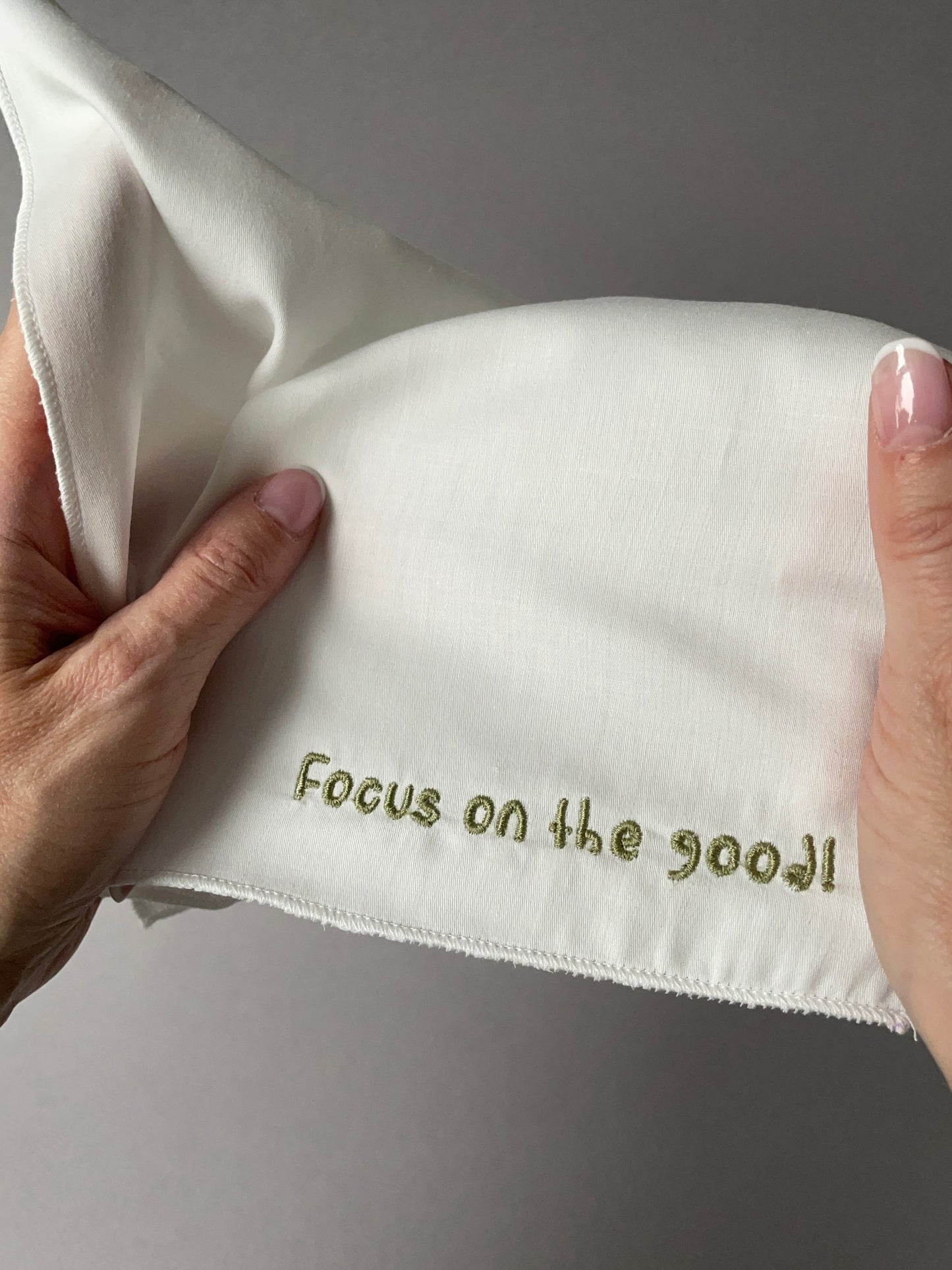 Focus on the good.