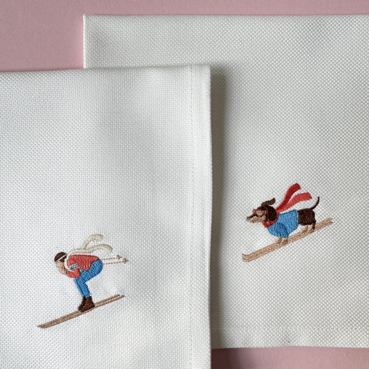 Servietten-Set "Alpinliebe 2" (2 Stk.)