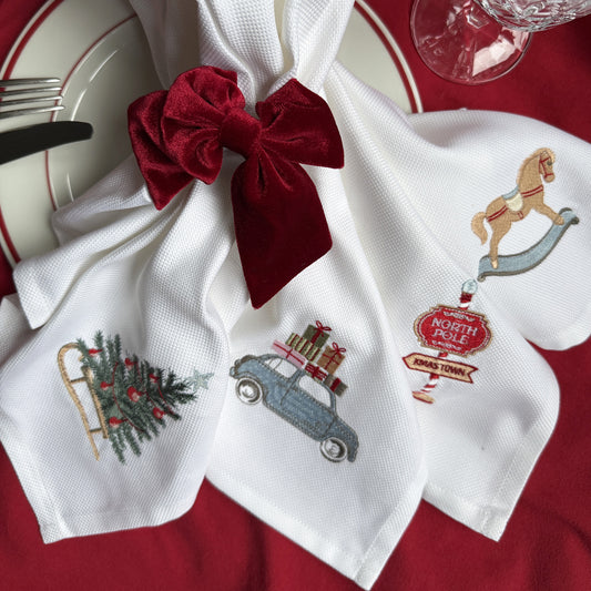 Servietten-Set „Weihnachtsstimmung" (4 Stk.)