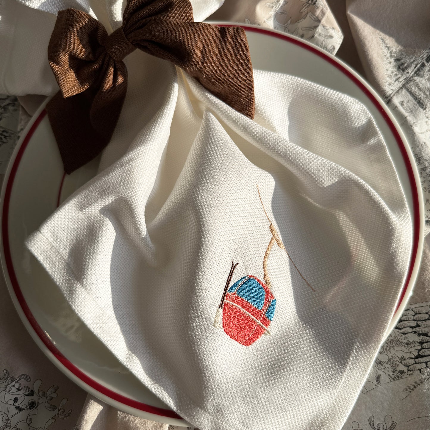 Servietten-Set "Alpinliebe"