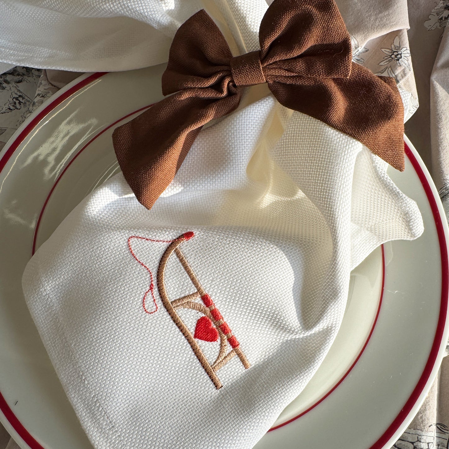 Servietten-Set "Alpinliebe"