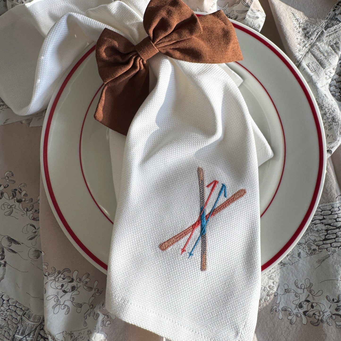 Servietten-Set "Alpinliebe"