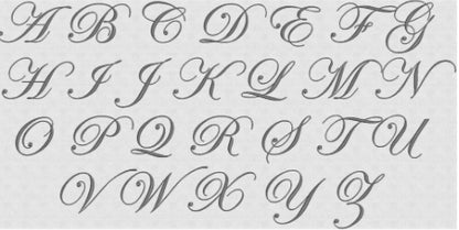 "BELLE" - bestickte personalisierte Serviette mit Monogramm für Hochzeit & Events