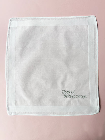 Thank you beaucoup