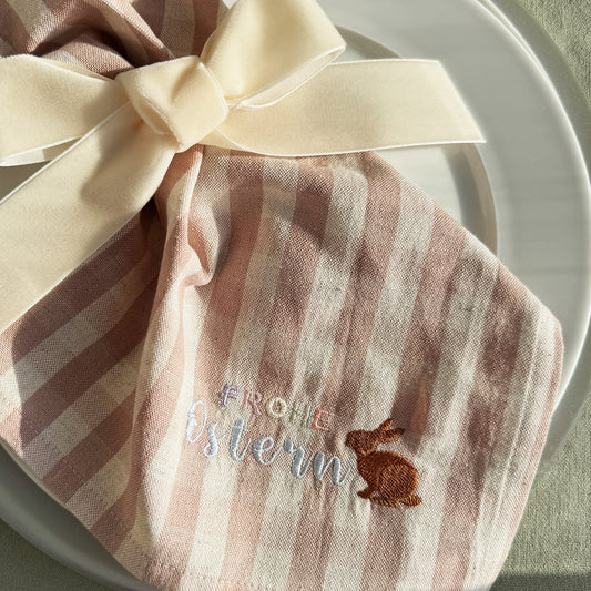 Servietten-Set "Osterhase" (4 Stk.)