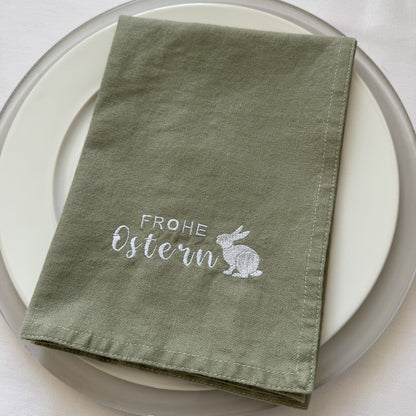 Servietten-Set "Frohe Ostern" (4 Stk.)