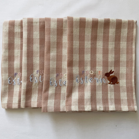 Servietten-Set "Osterhase" (4 Stk.)