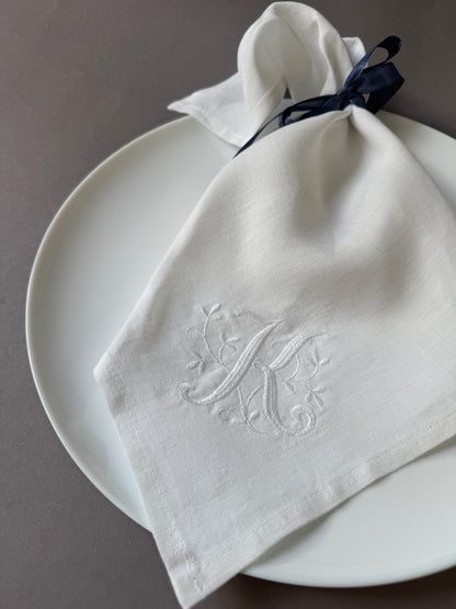 Serviette Leinen "Hochzeit No. 1"