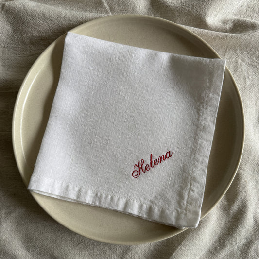 Leinenserviette SIGNATURE