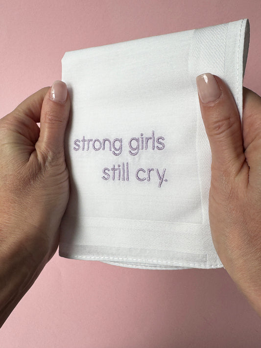 Strong girls still cry
